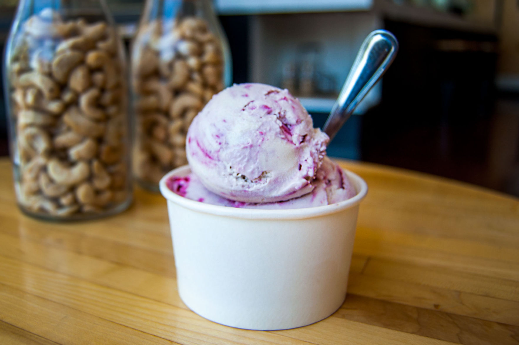 Cashew Cow ice cream